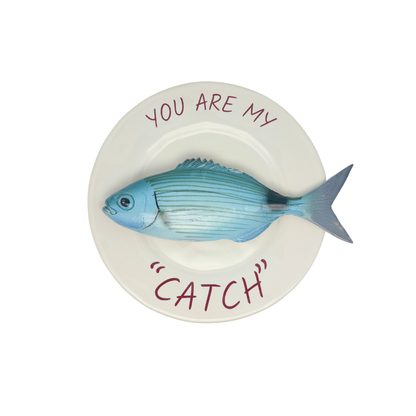 Say It with Fish - Occhiata -You are my catch - rood