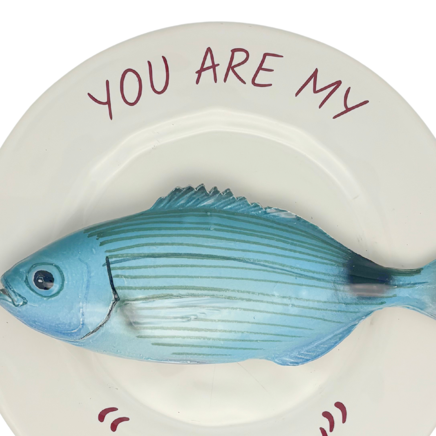Say It with Fish - Occhiata -You are my catch - rood