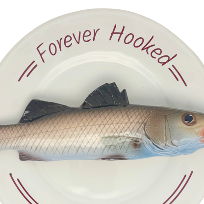 Say It with Fish - Spigola - Forever Hooked - rood