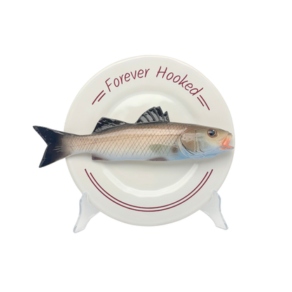 Say It with Fish - Spigola - Forever Hooked - rood