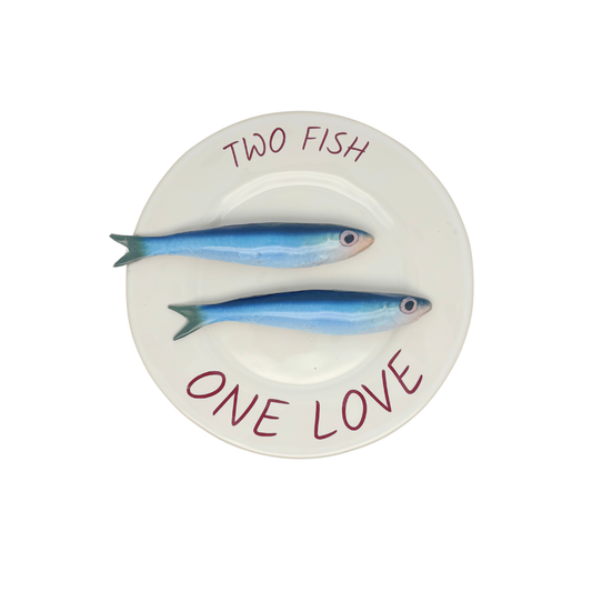 Sardines Valentine's Catch - Two fish, one love - Limited Edition - rood