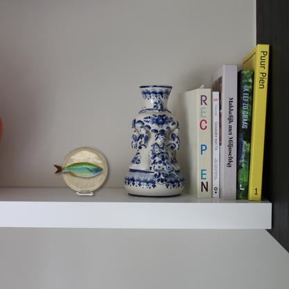 Salpa piccolo, bord zandkleur rond 12cm