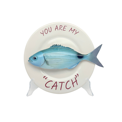Say It with Fish - Occhiata -You are my catch - rood